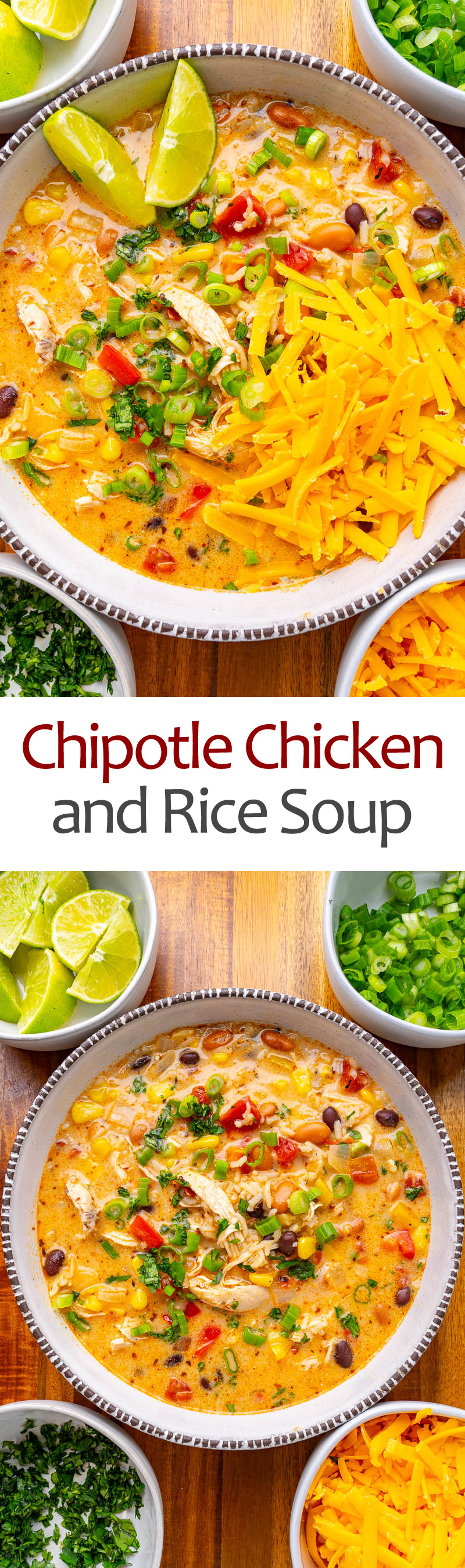 Creamy Chipotle Chicken and Rice Soup Creamy Chipotle Chicken and Rice Soup