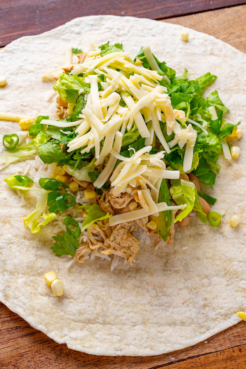 Slow Cooker White Chili Chicken Burrito Bowls Slow Cooker White Chili Chicken Burrito Bowls