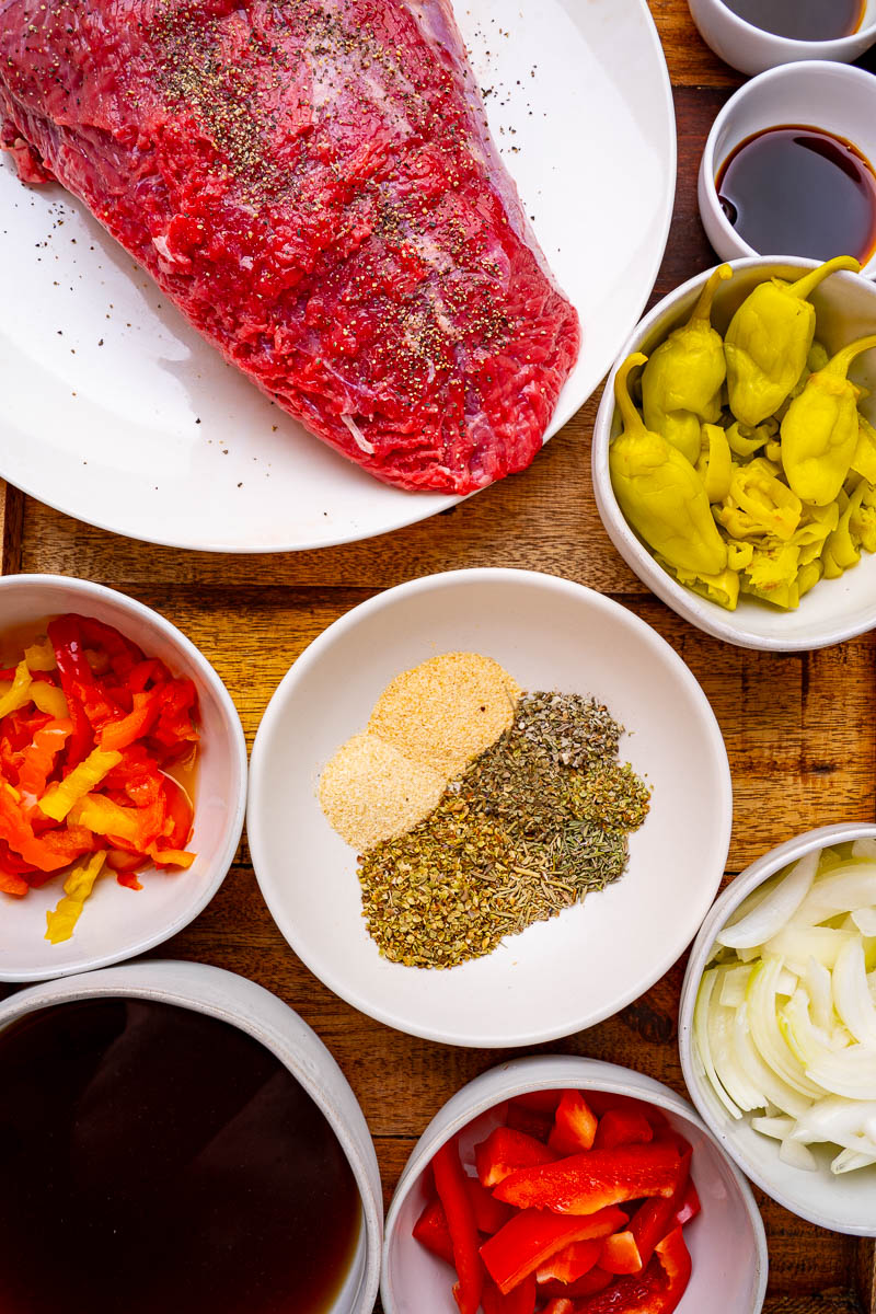 Slow Cooker Italian Beef Sandwiches Slow Cooker Italian Beef Sandwiches