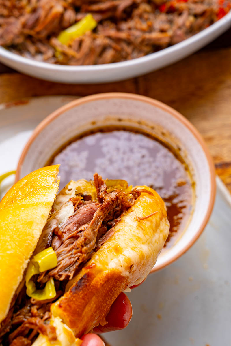Slow Cooker Italian Beef Sandwiches Slow Cooker Italian Beef Sandwiches