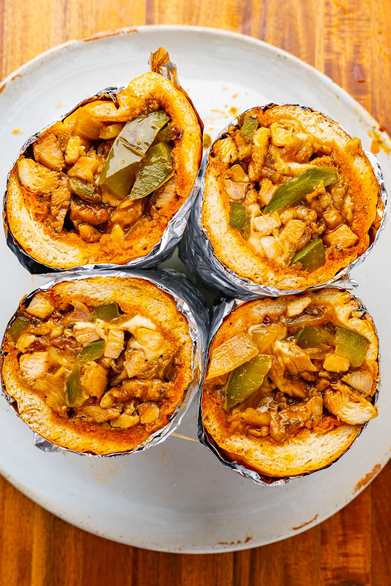 Buffalo Chicken Cheesesteak Sandwiches Buffalo Chicken Cheesesteak Sandwiches