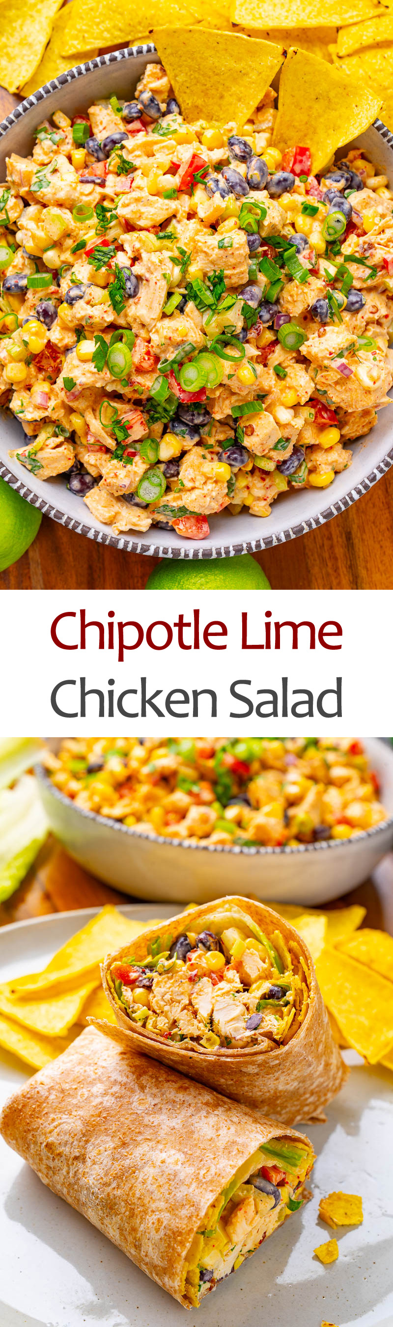 Chipotle Lime Chicken Salad Chipotle Lime Chicken Salad