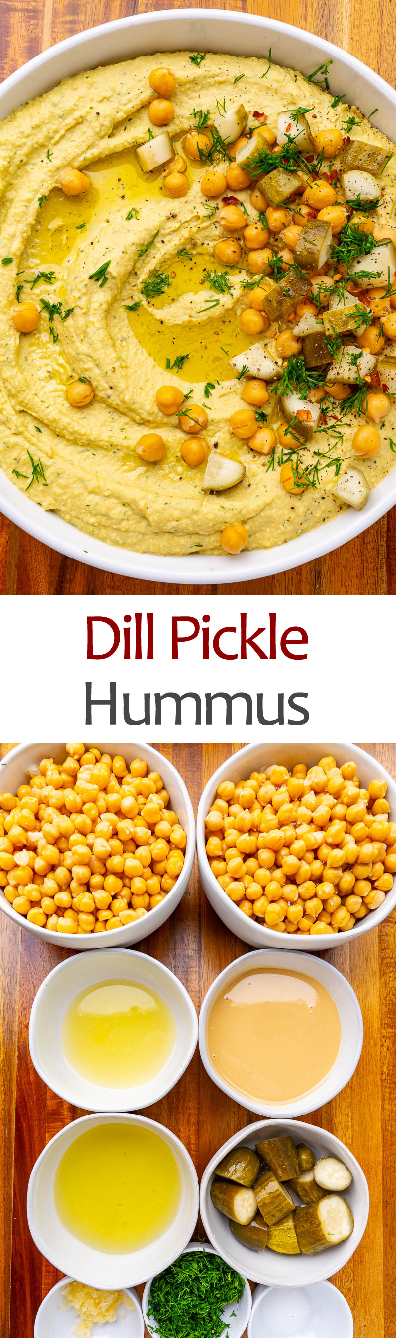 Dill Pickle Hummus Dill Pickle Hummus