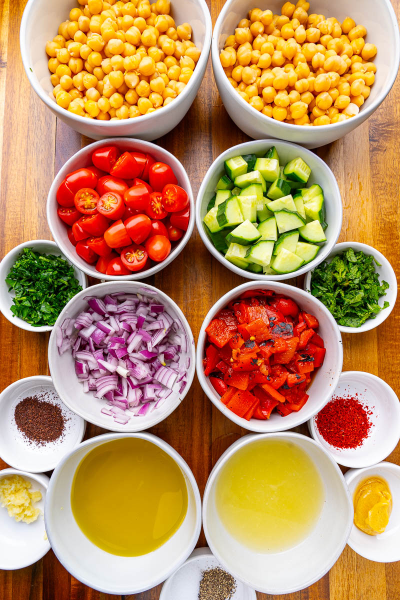 Mediterranean Chickpea Salad Mediterranean Chickpea Salad