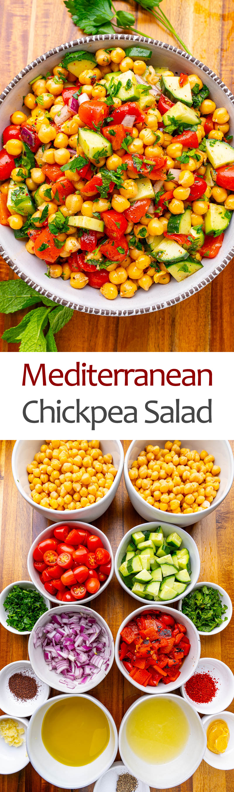 Mediterranean Chickpea Salad Mediterranean Chickpea Salad