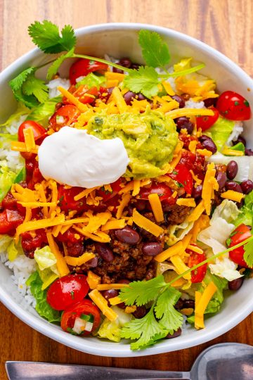 Taco Rice Bowl