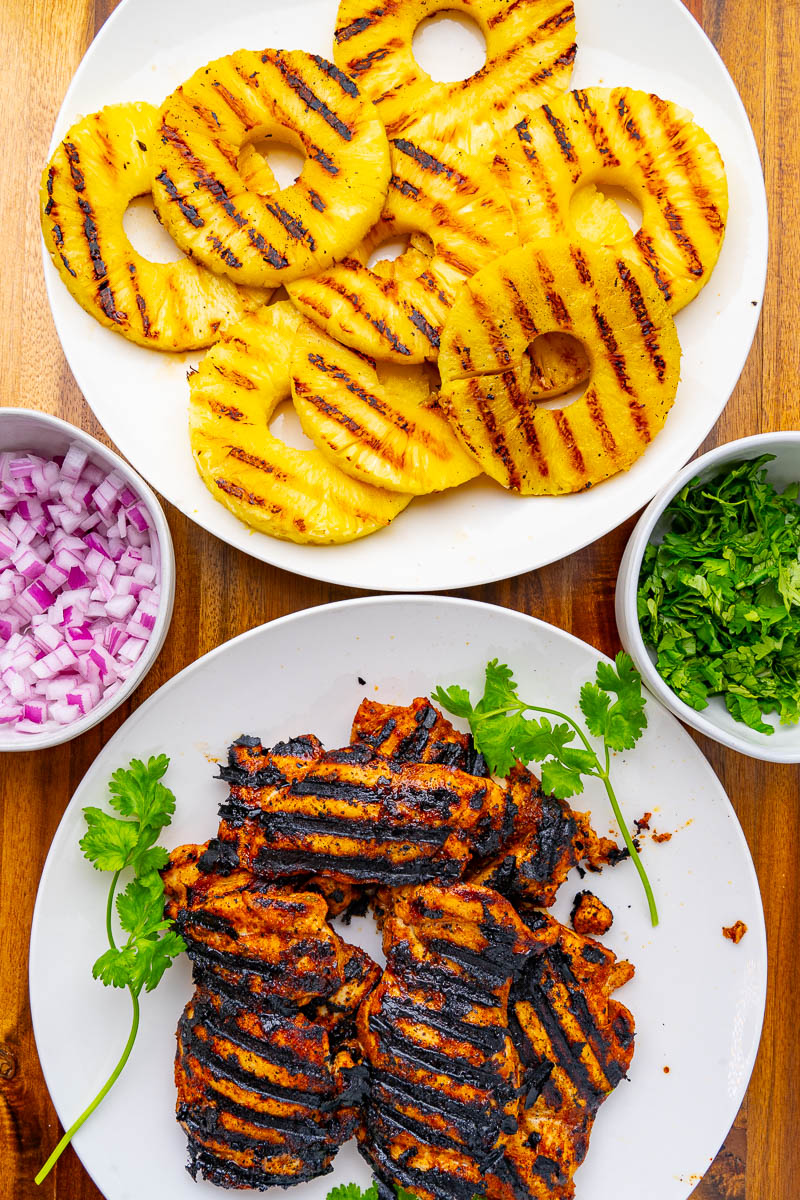Grilled Chicken al Pastor Grilled Chicken al Pastor