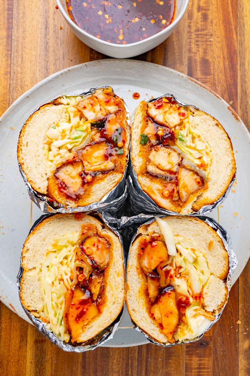 Hot Honey Buffalo Chicken Sandwich Hot Honey Buffalo Chicken Sandwich