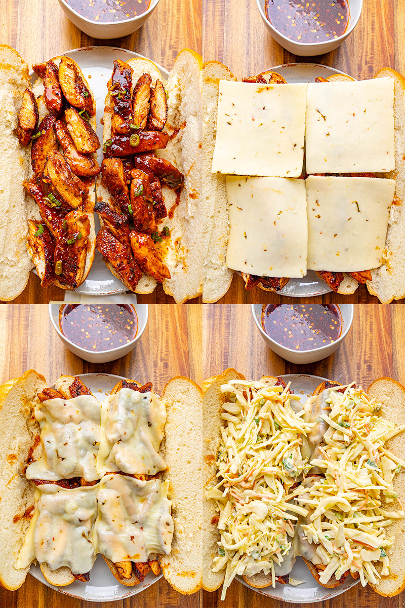 Hot Honey Buffalo Chicken Sandwich Hot Honey Buffalo Chicken Sandwich