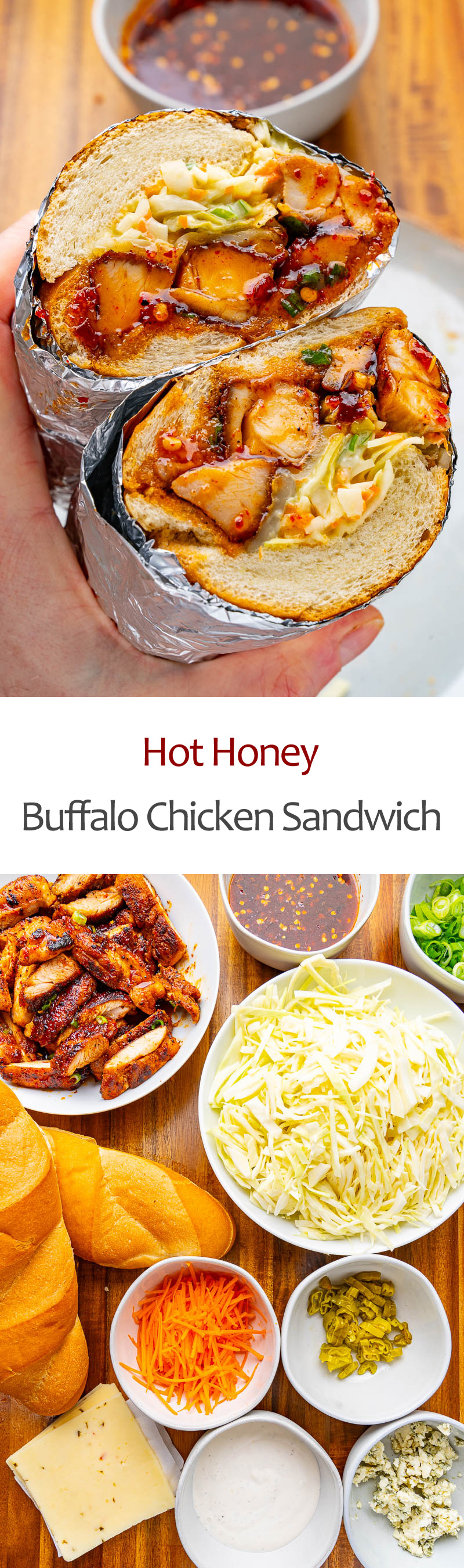 Hot Honey Buffalo Chicken Sandwich Hot Honey Buffalo Chicken Sandwich