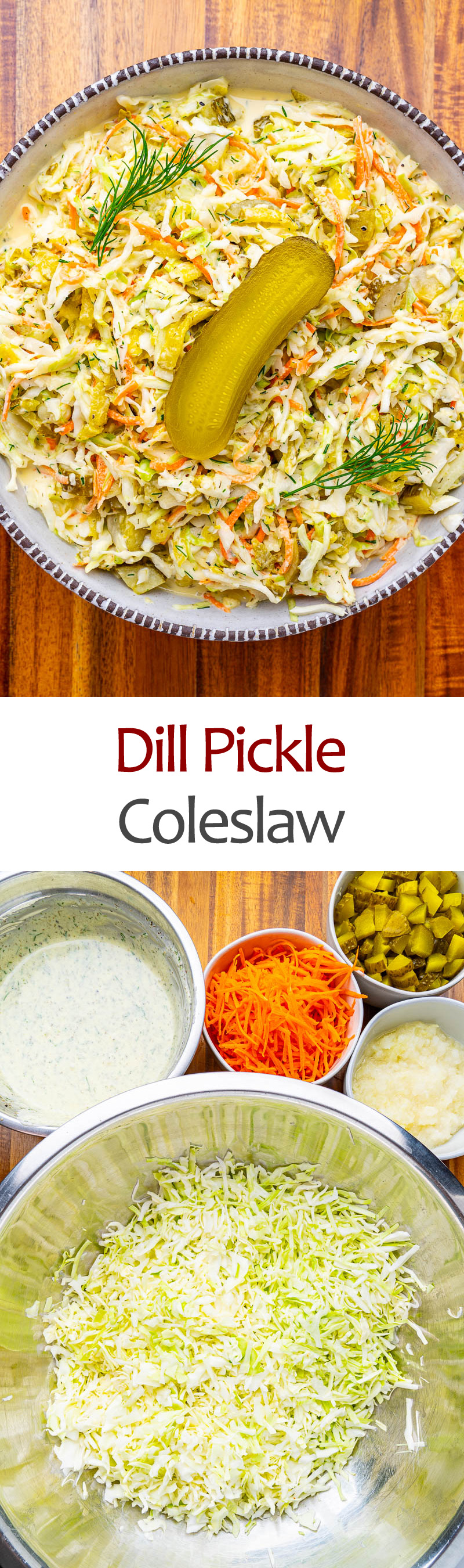 Dill Pickle Coleslaw Dill Pickle Coleslaw