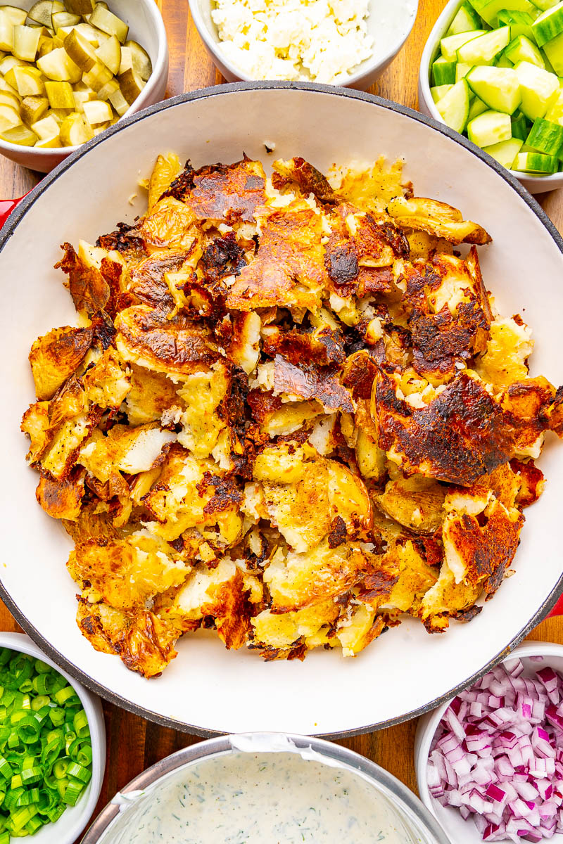 Smashed Potato Salad Smashed Potato Salad
