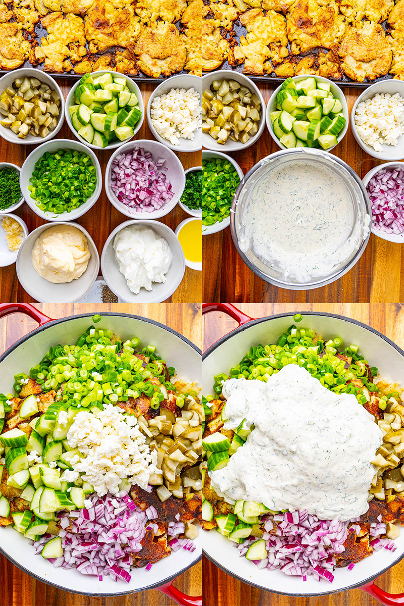 Smashed Potato Salad Smashed Potato Salad