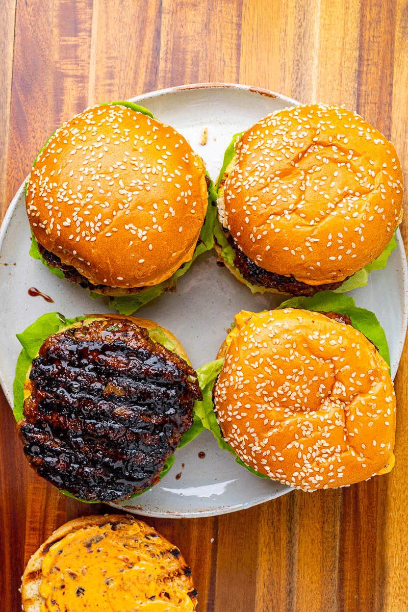 Teriyaki Chicken Burgers Teriyaki Chicken Burgers