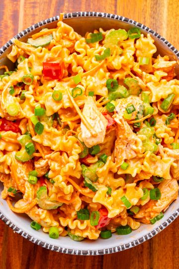 Buffalo Chicken Pasta Salad