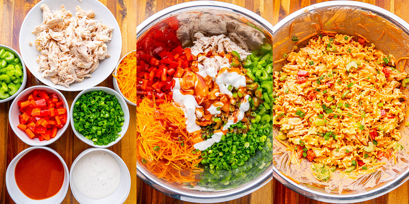 Buffalo Chicken Pasta Salad Buffalo Chicken Pasta Salad