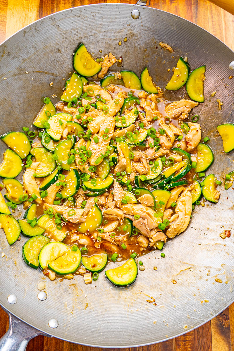 Chicken and Zucchini Stir Fry Chicken and Zucchini Stir Fry