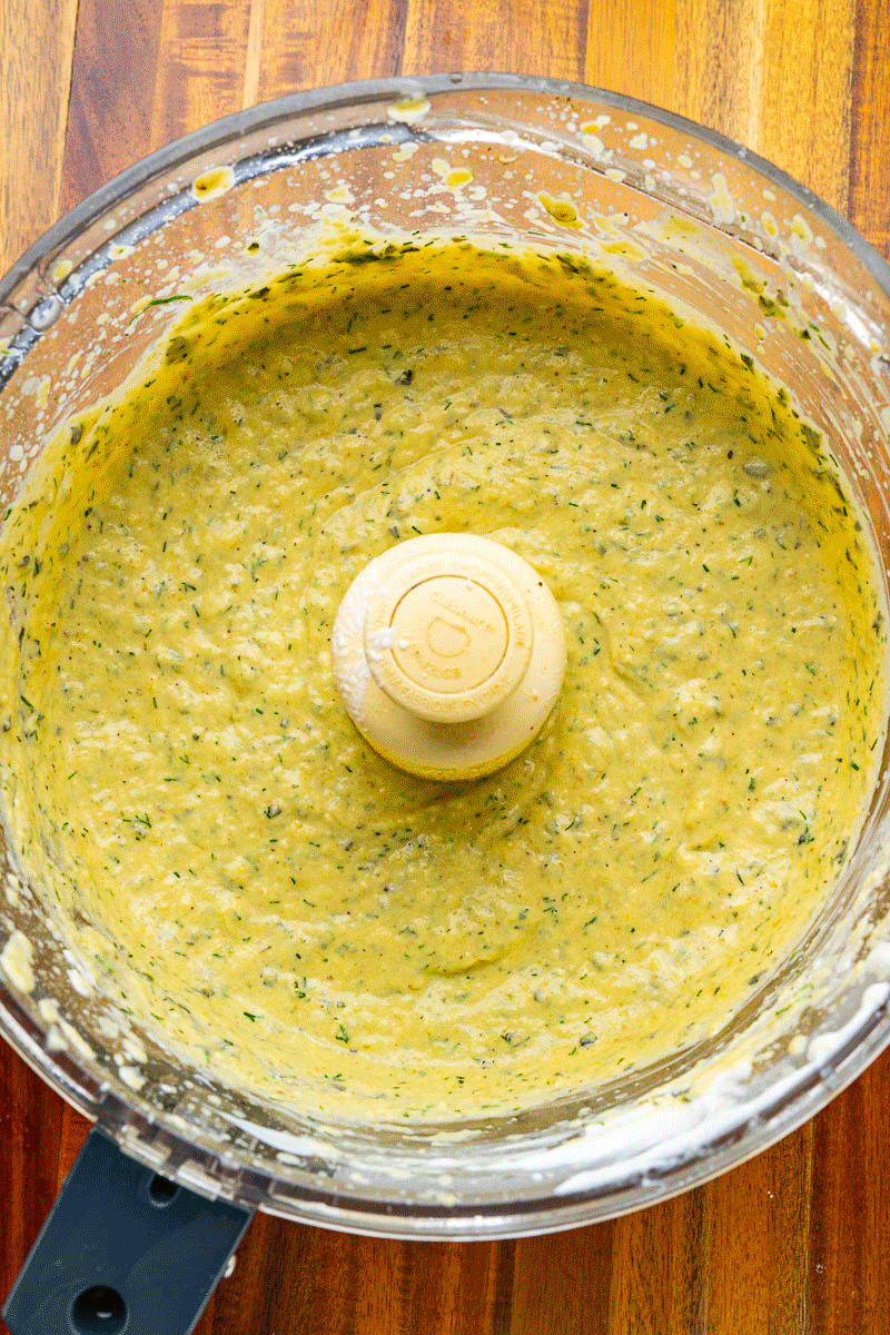 Roast Zucchini Tzatziki Dip Roast Zucchini Tzatziki Dip