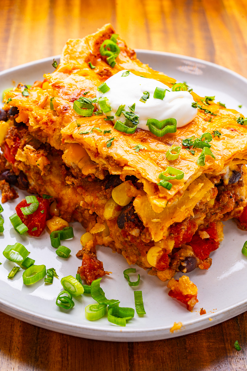 Beef Enchilada Casserole