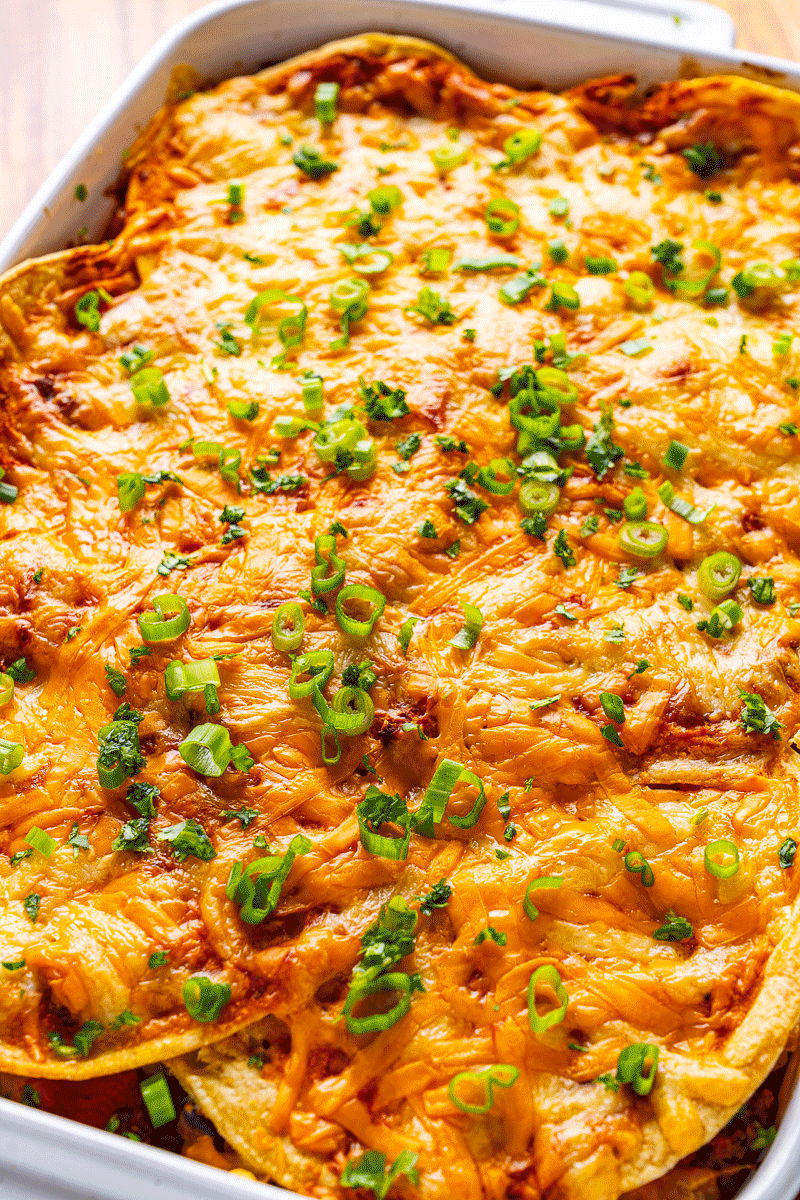 Beef Enchilada Casserole Beef Enchilada Casserole
