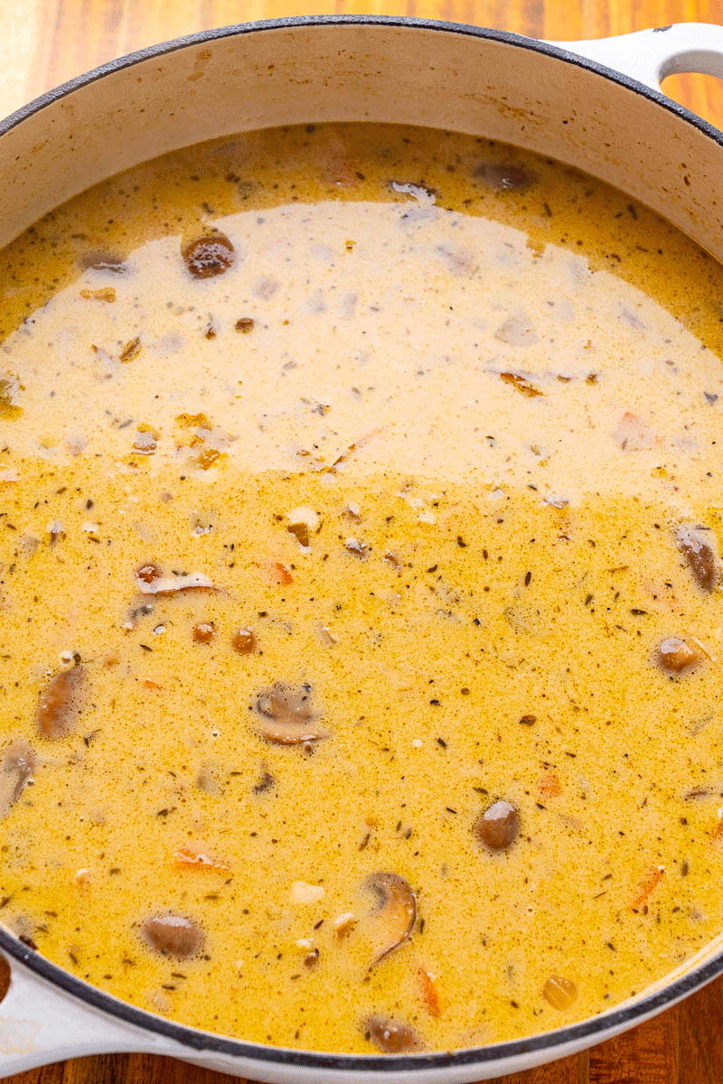 Creamy Mushroom and Barley Soup Creamy Mushroom and Barley Soup