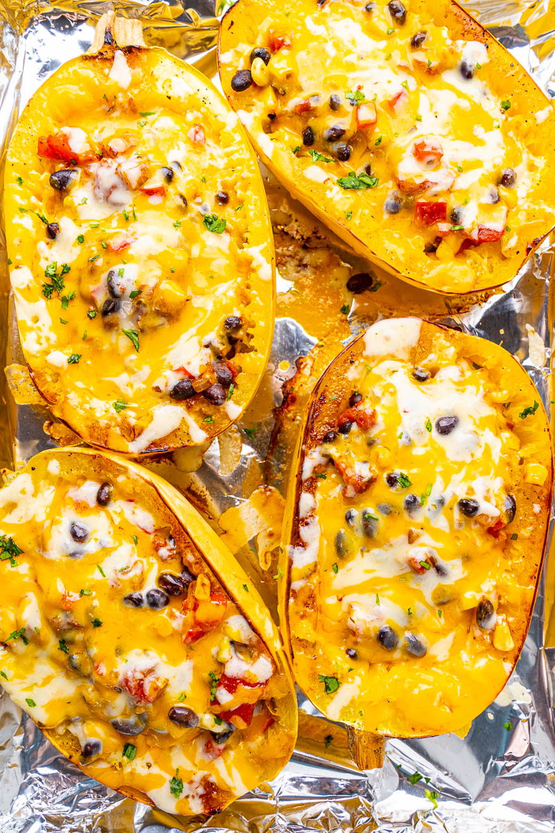 Mexican Stuffed Spaghetti Squash