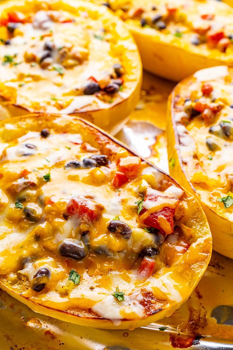 Mexican Stuffed Spaghetti Squash Mexican Stuffed Spaghetti Squash
