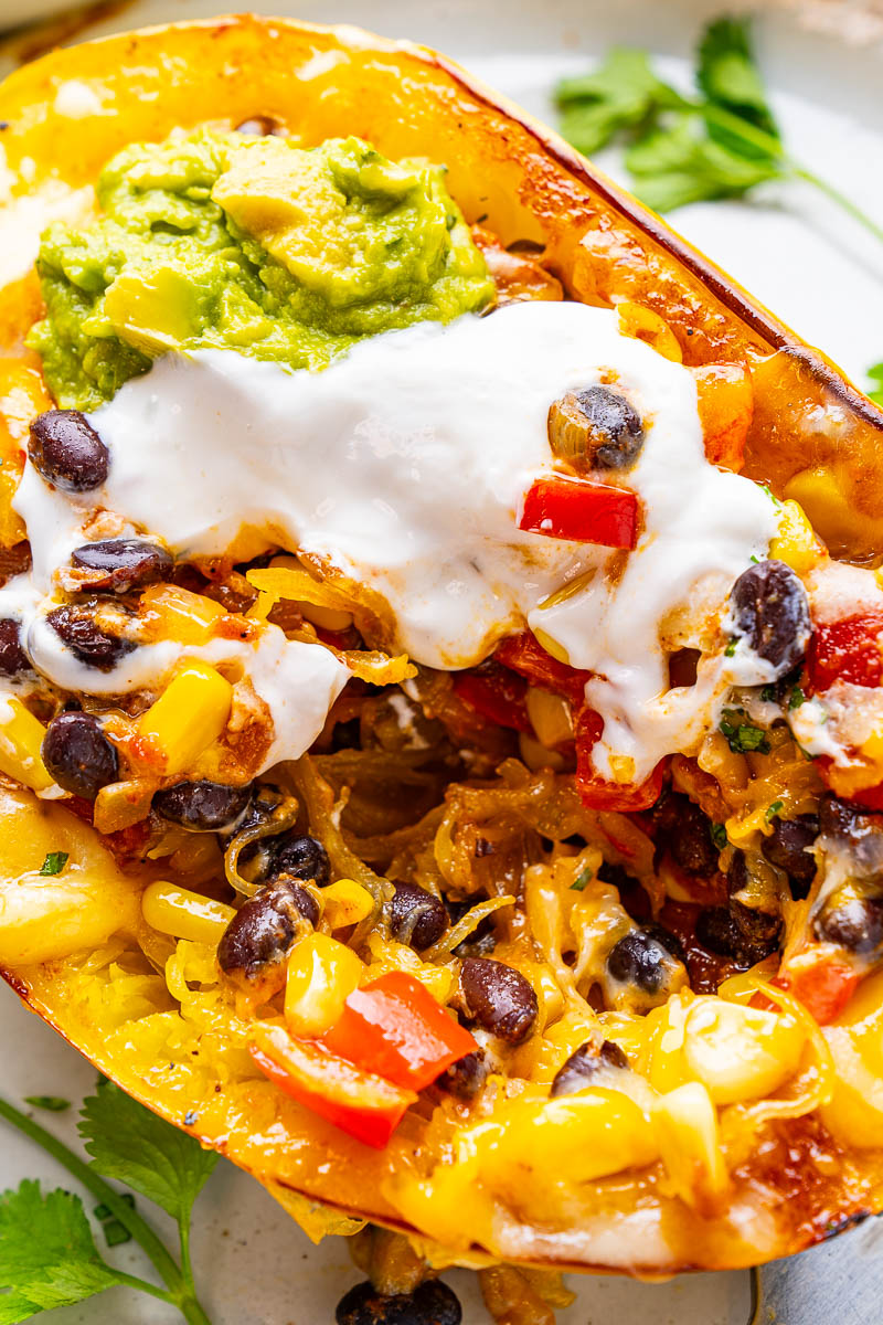 Mexican Stuffed Spaghetti Squash Mexican Stuffed Spaghetti Squash