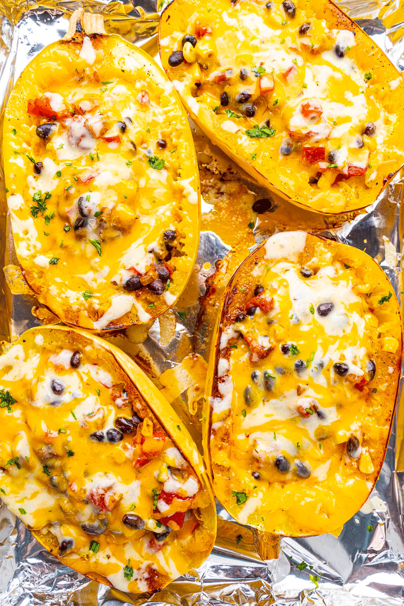 Mexican Stuffed Spaghetti Squash Mexican Stuffed Spaghetti Squash